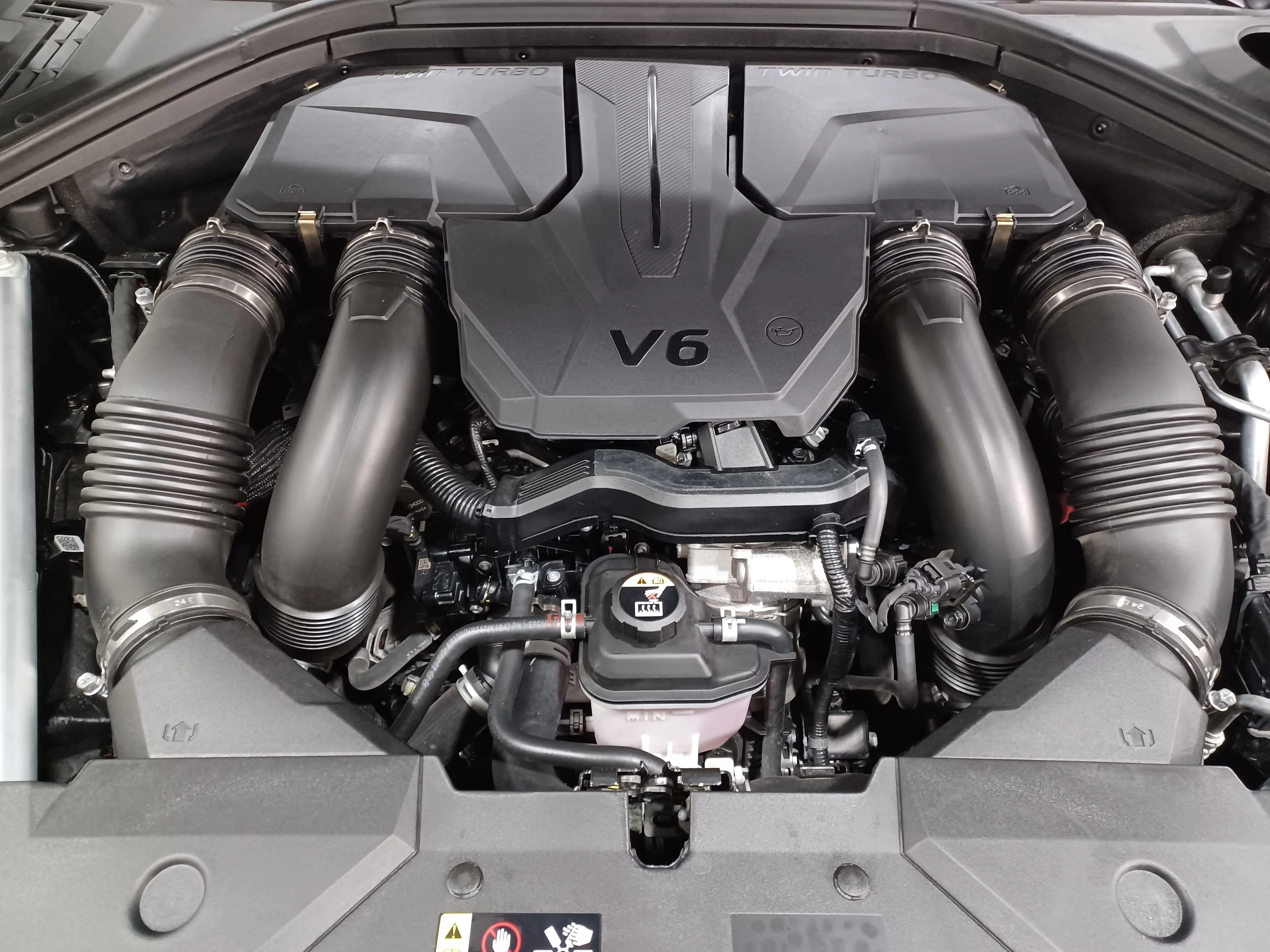Certified Used 2025 Vik Black Genesis 3.5T Sport AWD*Adaptive Cruise | Remote Start | Nav | Head Up Display | Pano Roof | Cooled Leather image 6