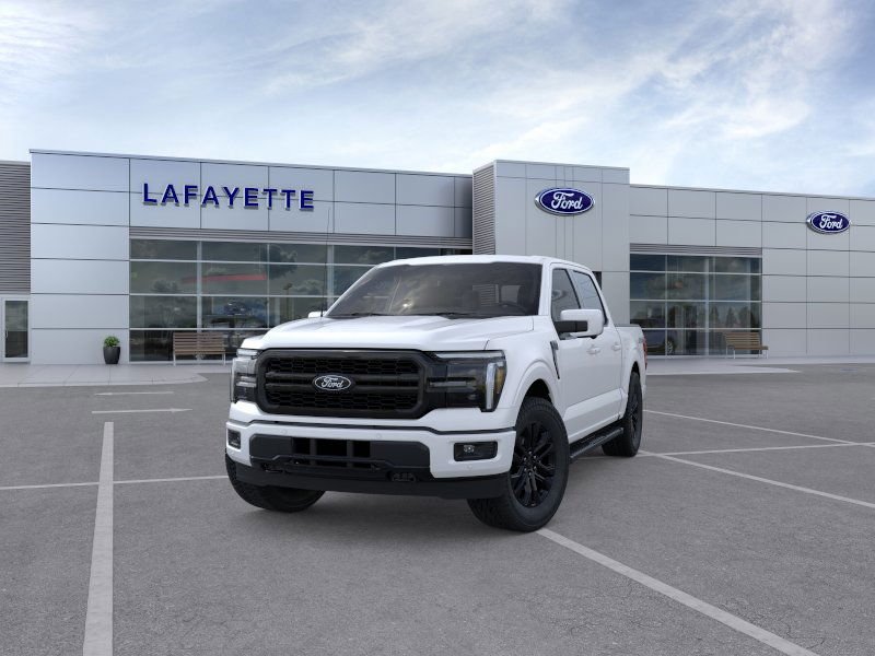 New 2026 Star White Metallic Tri-Coat Ford Lariat image 41