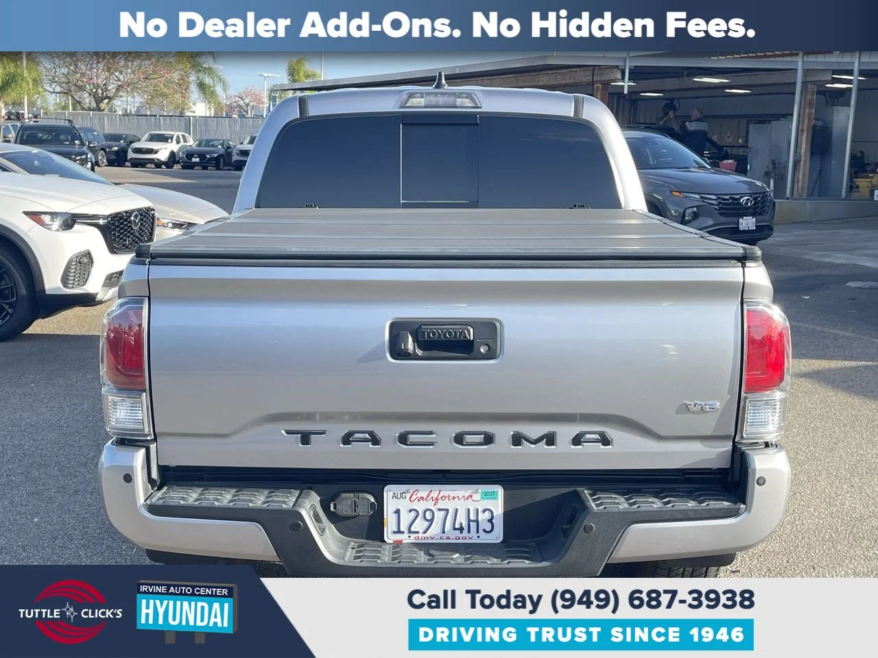 Used 2021 SILVER SKY METALL TOYOTA TRUCK TRD SPORT image 14