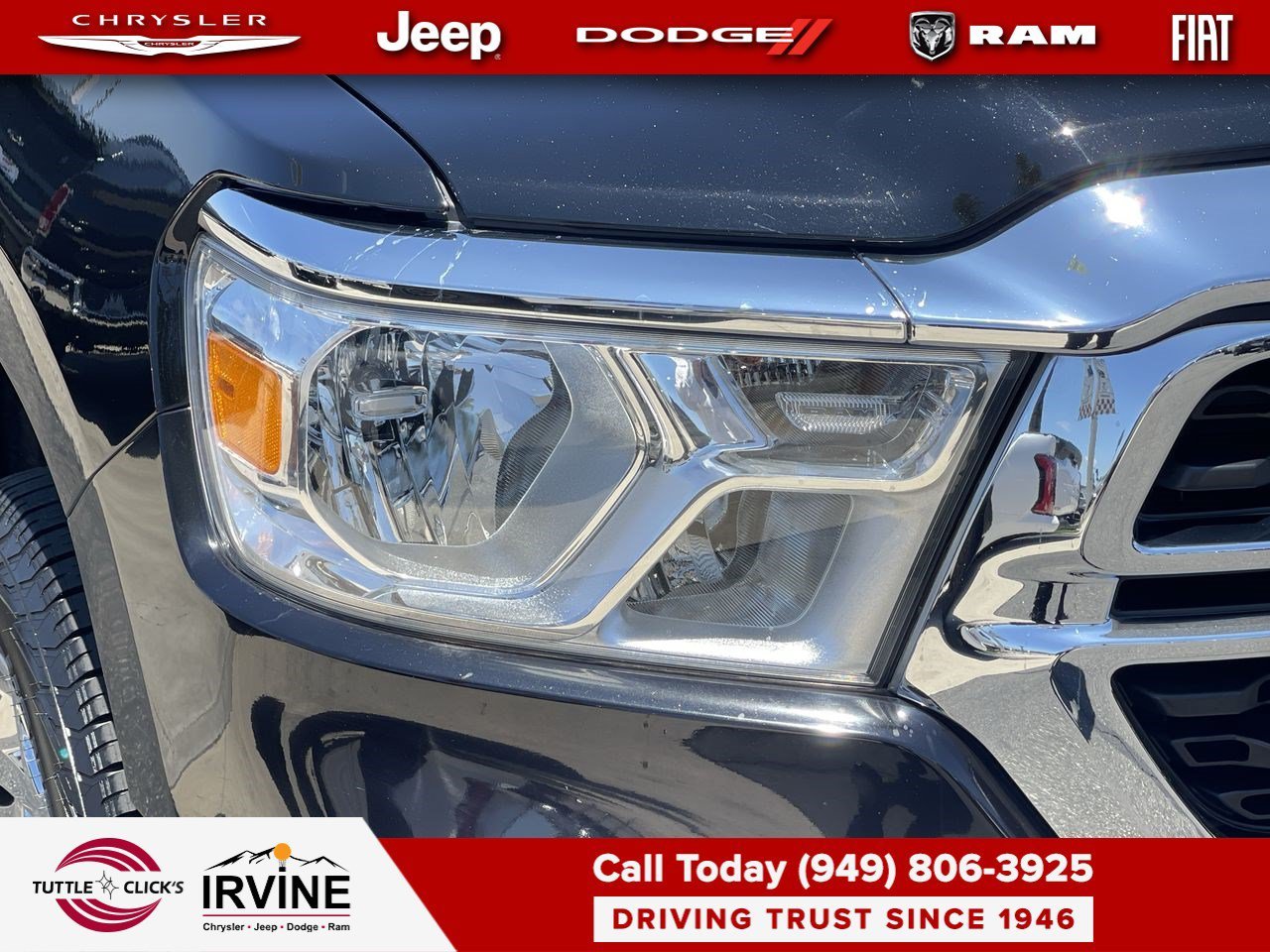 Certified Used 2022 Diamond Black Crystal Pearlcoat Ram Big Horn image 7