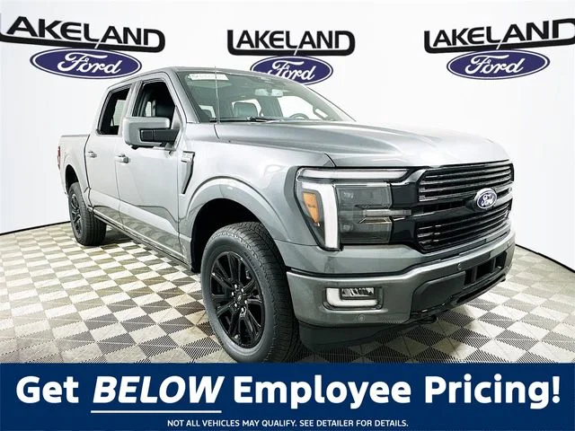 New 2026 Gray Ford Platinum image 1