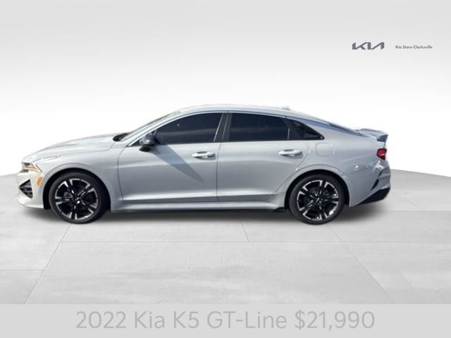Certified Used 2022 Gray Kia GT-Line image 5
