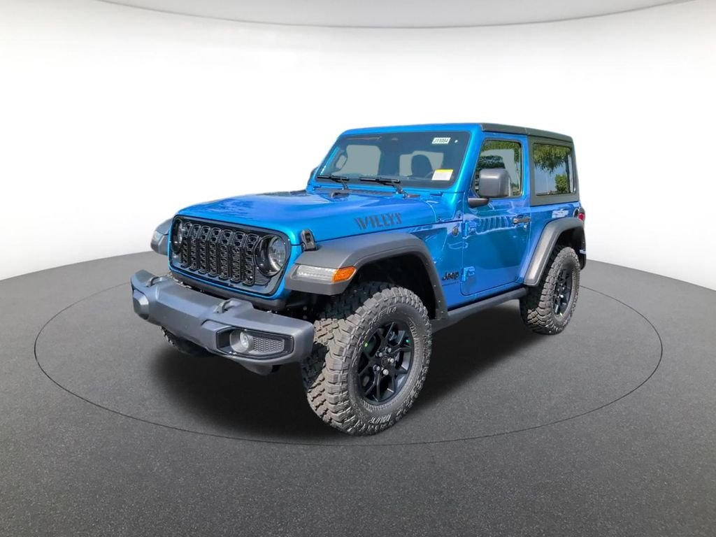 New 2026 Hydro Blue Pearl-Coat Exterior Paint Jeep Willys image 18