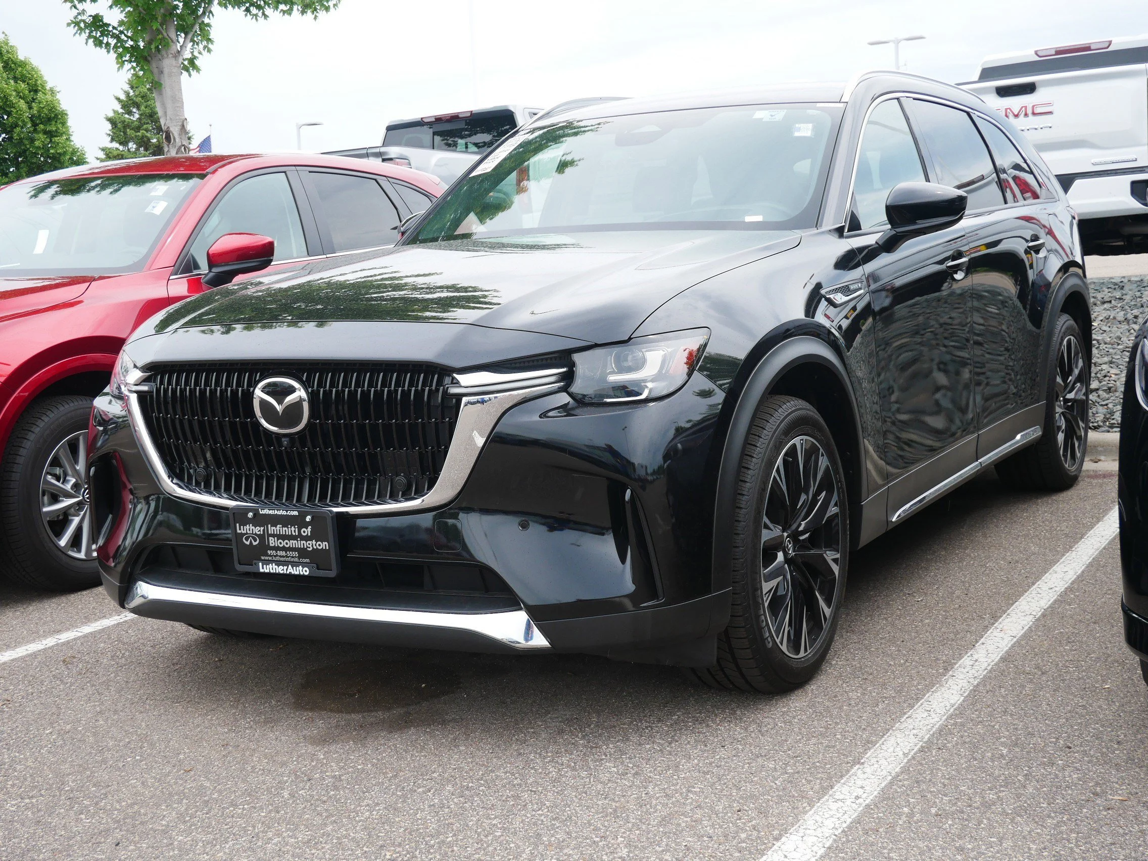 Used 2024 Jet Black Mica Mazda Premium Plus image 3