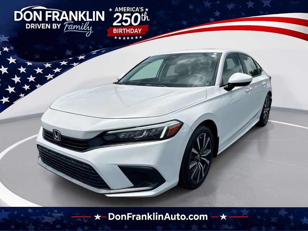 Used 2022 White Honda EX image 1
