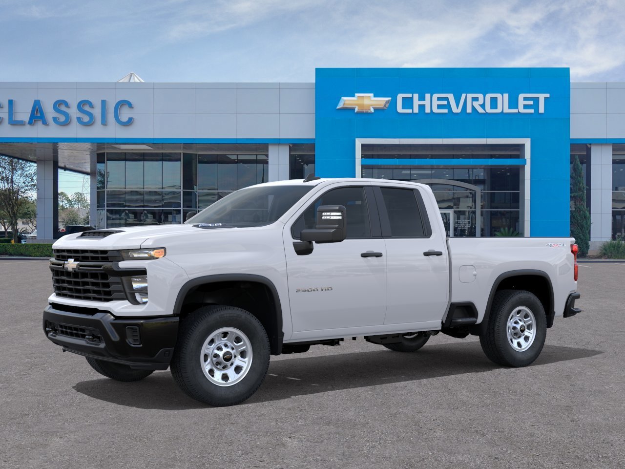 2026 Chevrolet Silverado 2500 HD WT White at Classic Elite Chevrolet Sugar Land