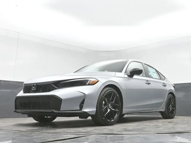 New 2026 Solar Silver Metallic Honda FWD Sport image 44