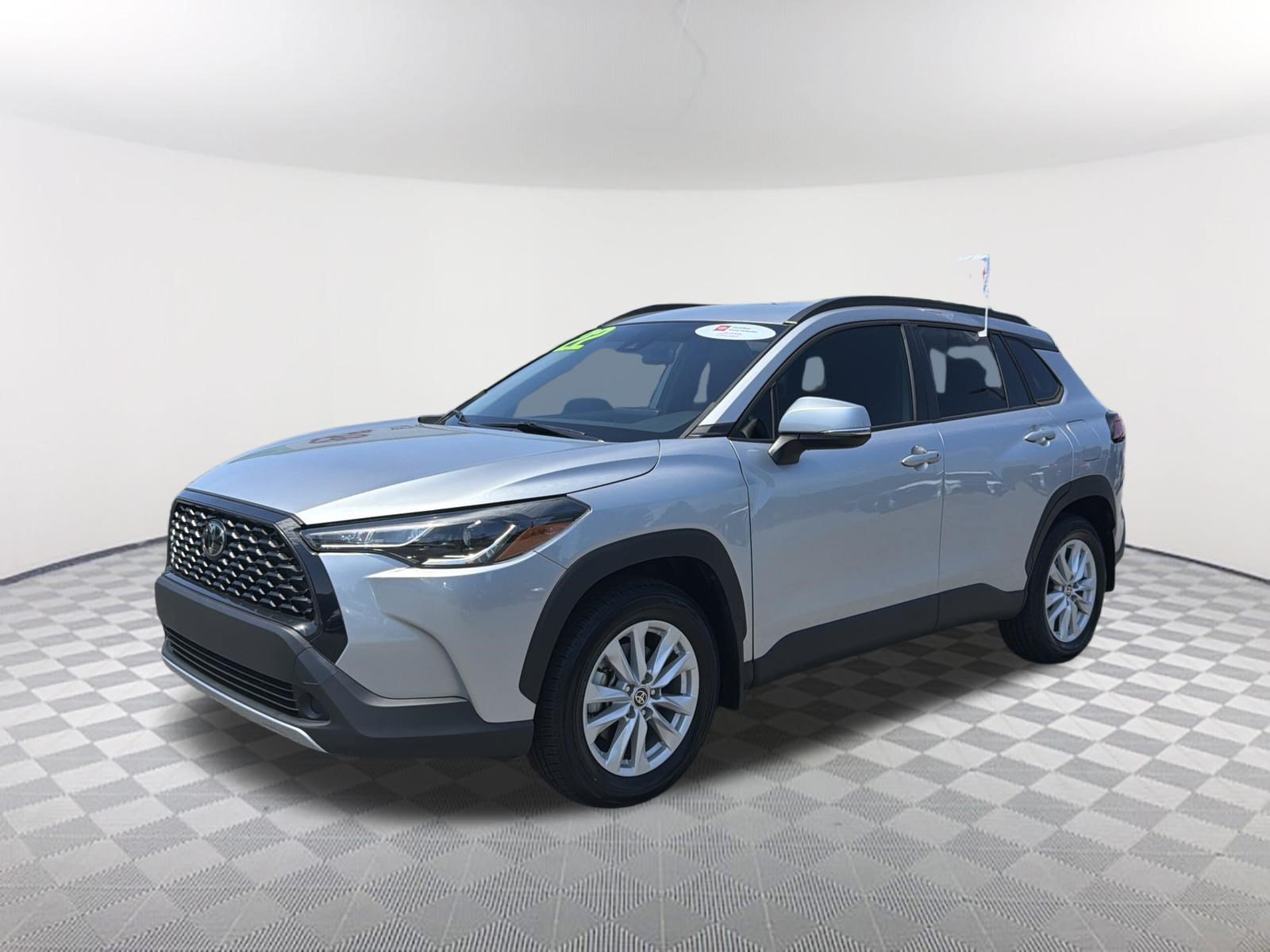 Certified Used 2022 Sonic Silver Toyota LE image 3