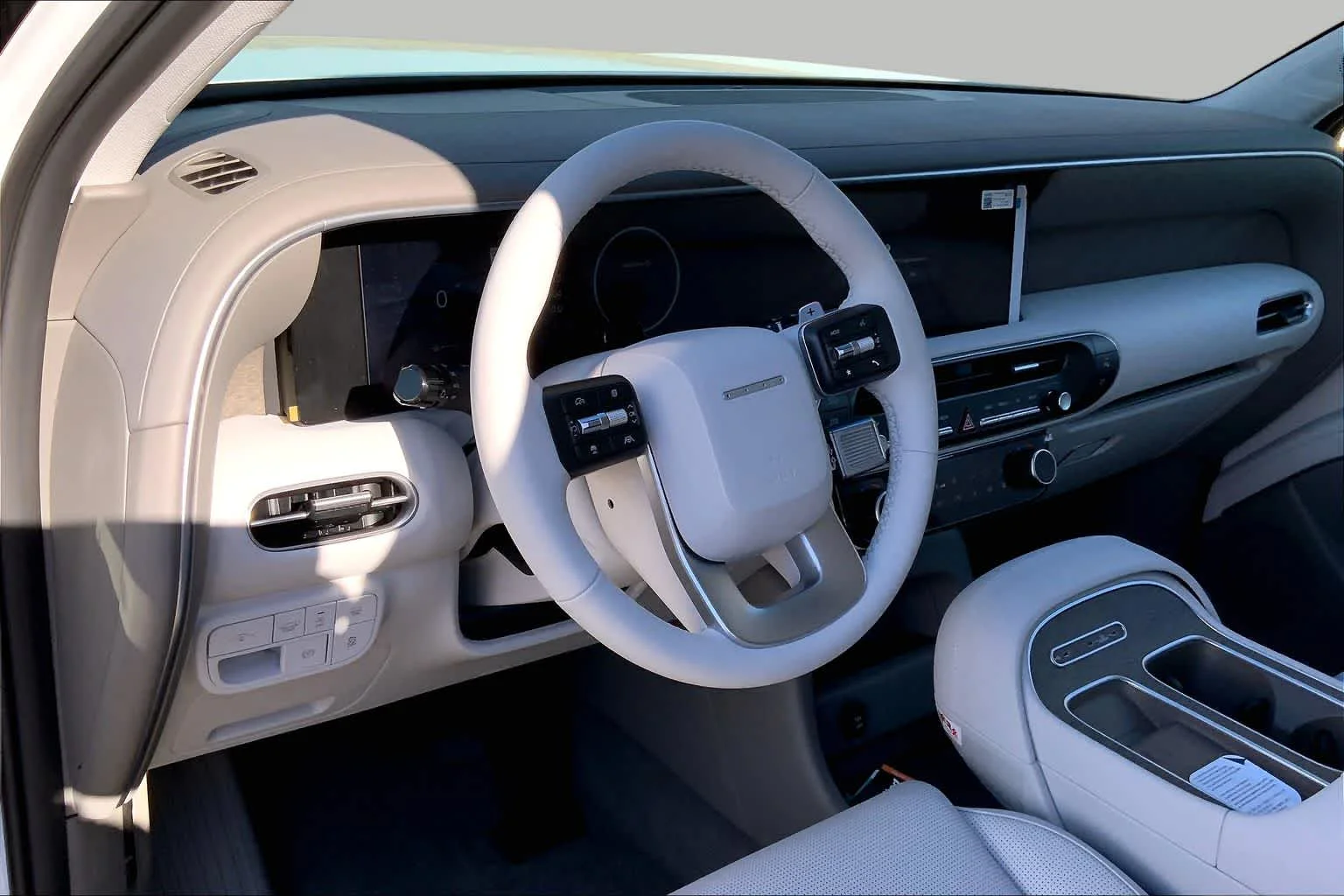 New 2026 Creamy White Pearl Hyundai SEL Premium 7P image 9