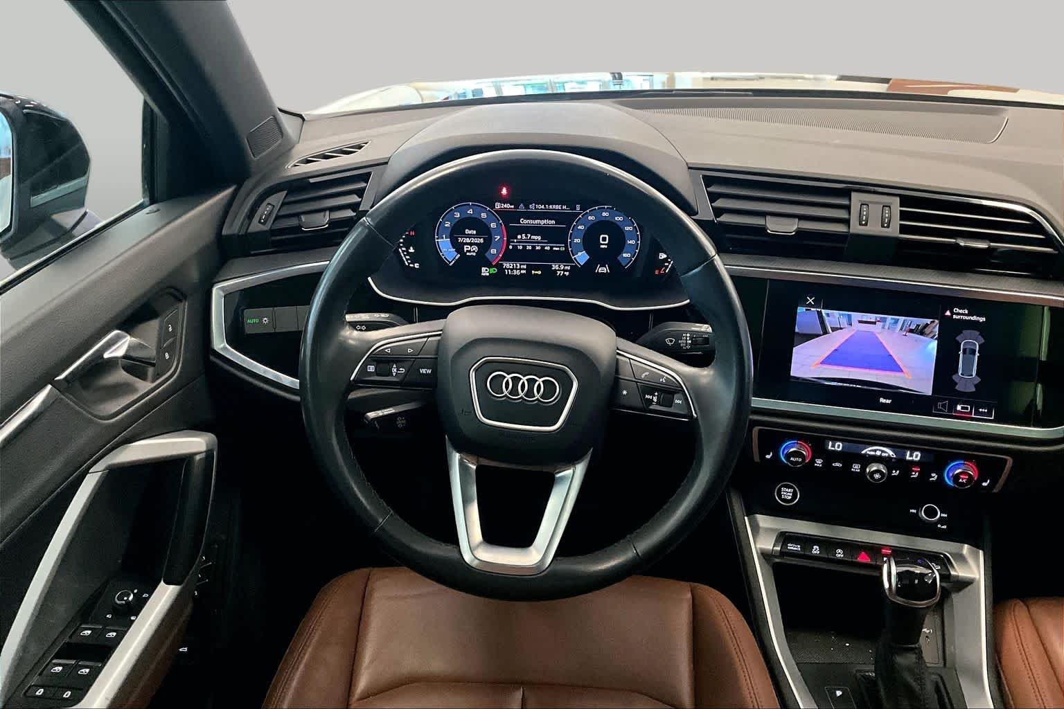 Used 2022 Mythos Black Metallic Audi Premium image 16