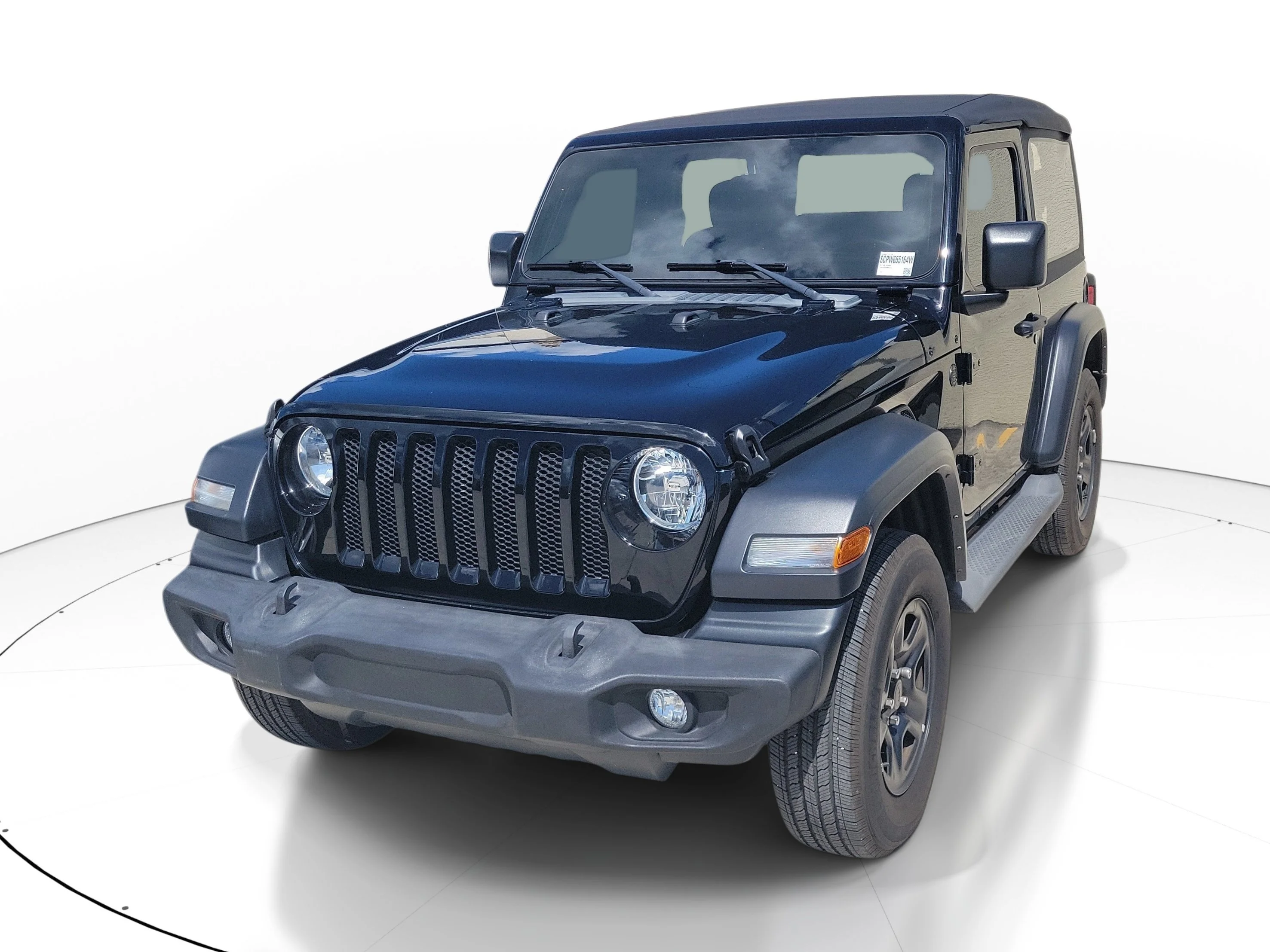 Used 2023 Black Clearcoat Jeep Sport image 3