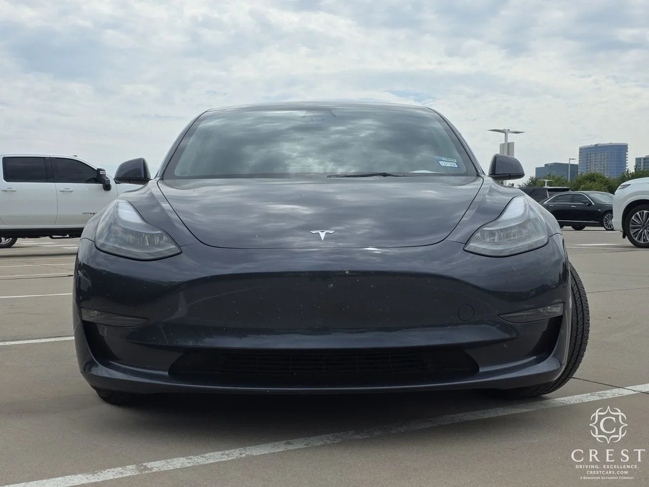 Used 2023 Gray Tesla Long Range image 2