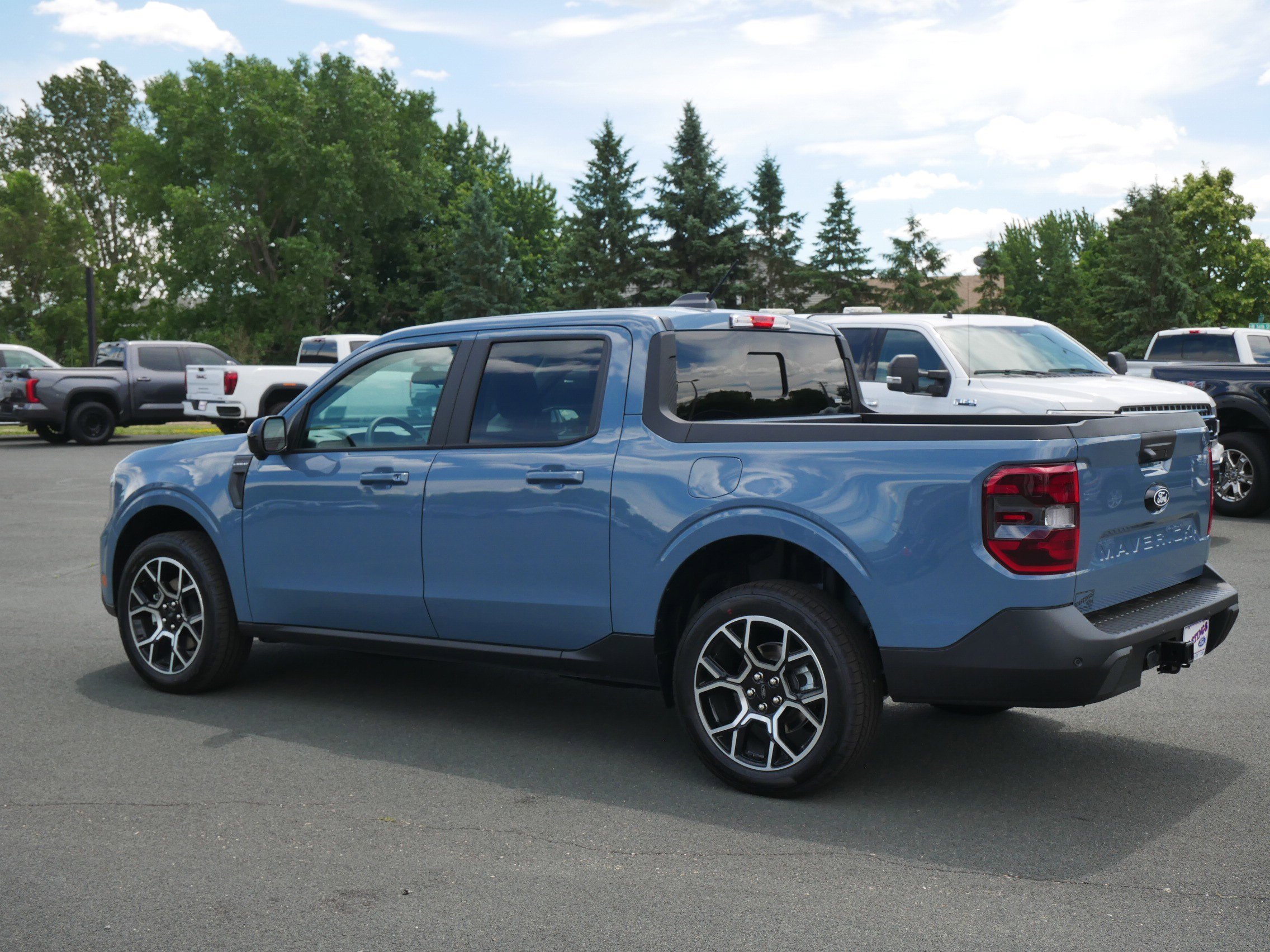 New 2026 Azure Gray Metallic Tri-Coat Ford Lariat® image 2