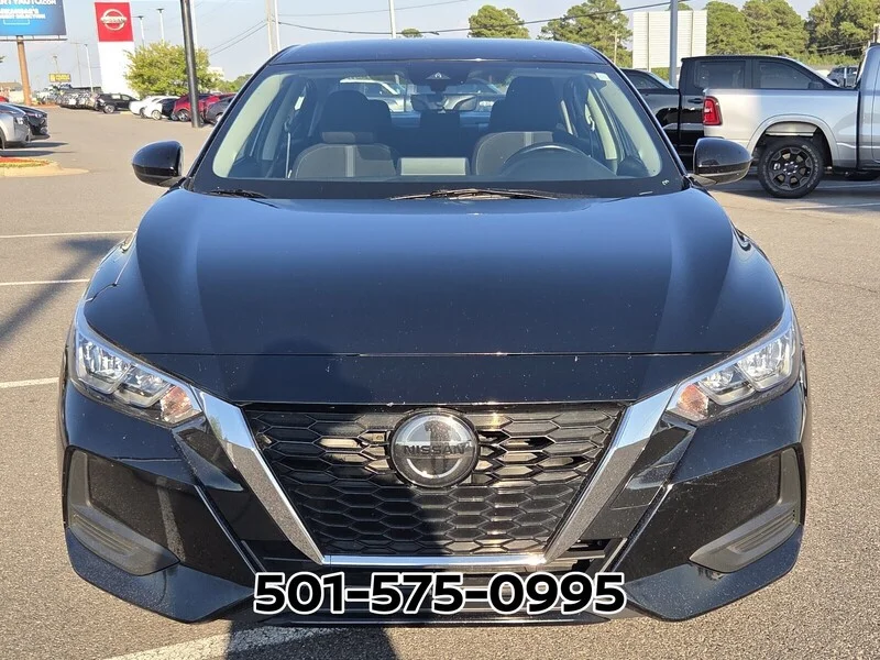 Used 2023 Super Black NISSAN SV CVT image 6