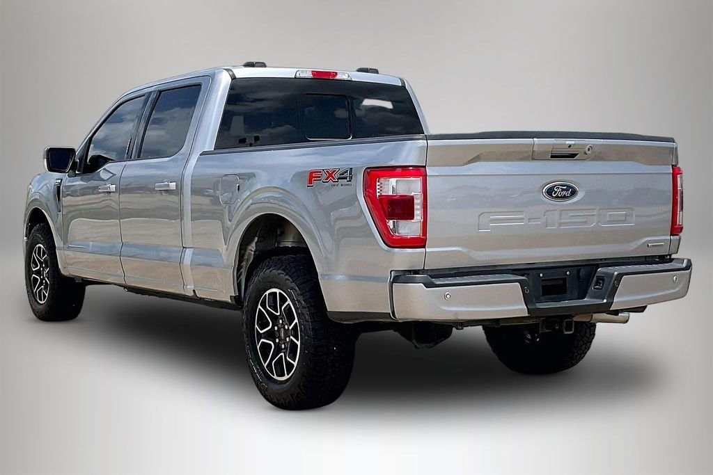Certified Used 2021 Silver Ford Lariat image 4