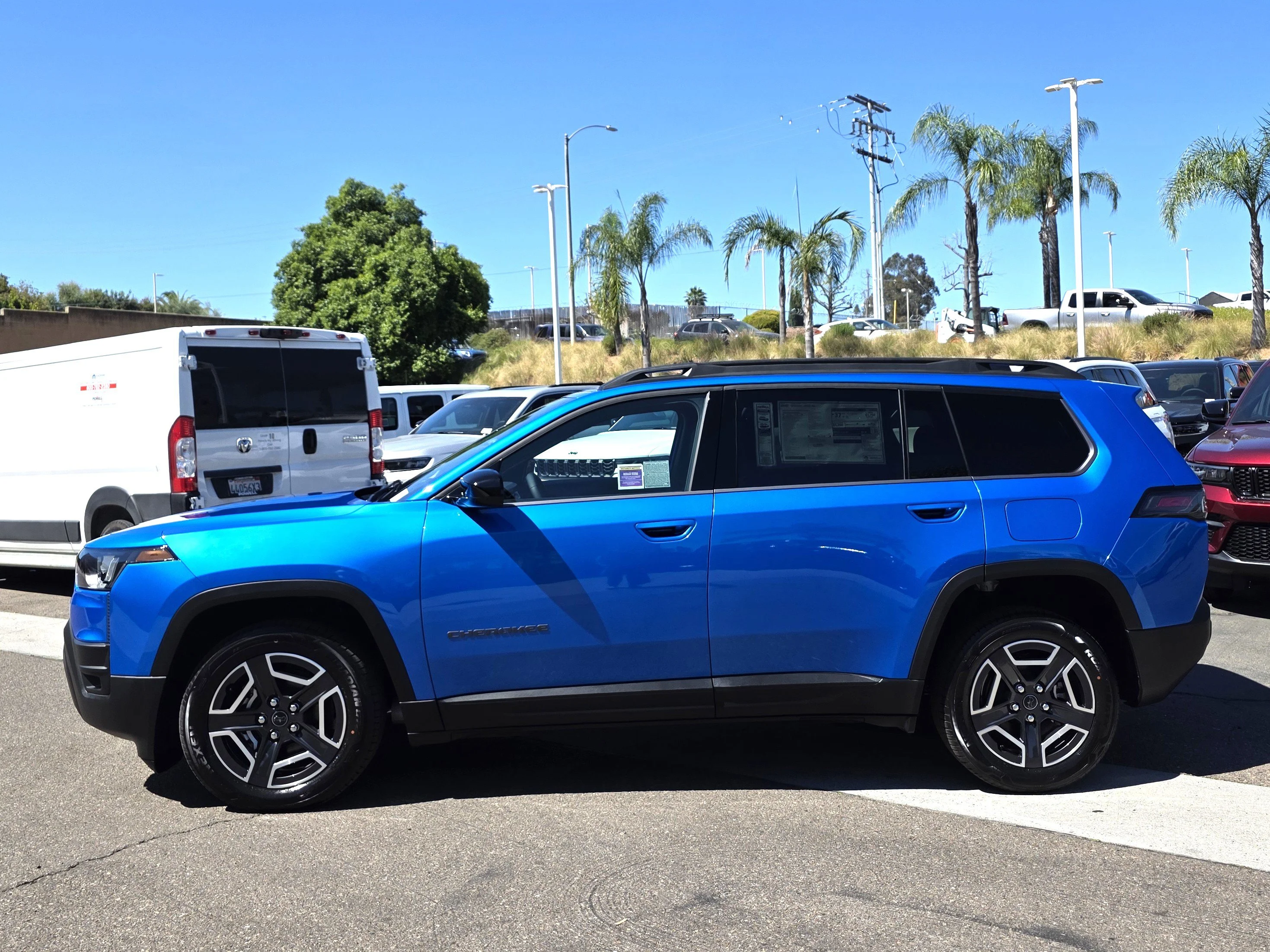 New 2026 Blue Pearl Jeep Laredo image 2