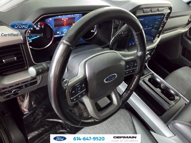 Certified Used 2022 Antimatter Blue Metallic Ford XLT image 16