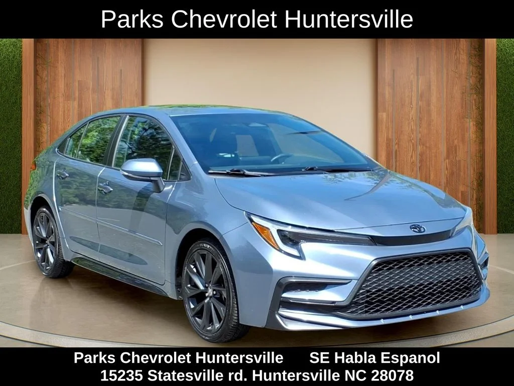 Used 2024 Gray Toyota SE image 1