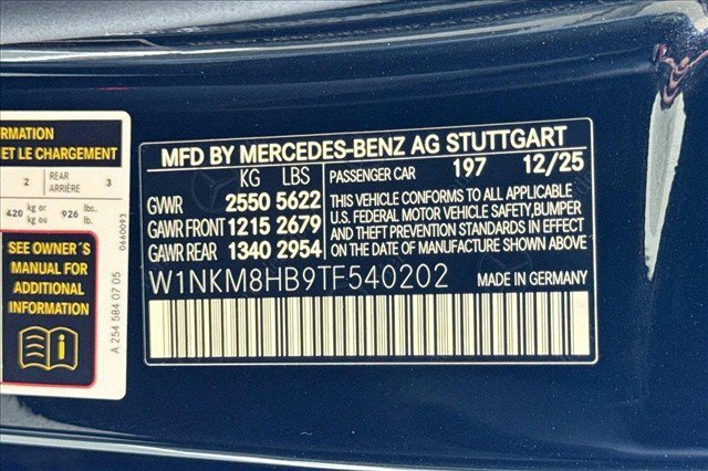 New 2026 Obsidian Black Metallic Mercedes-Benz AMG® GLC 43 image 60