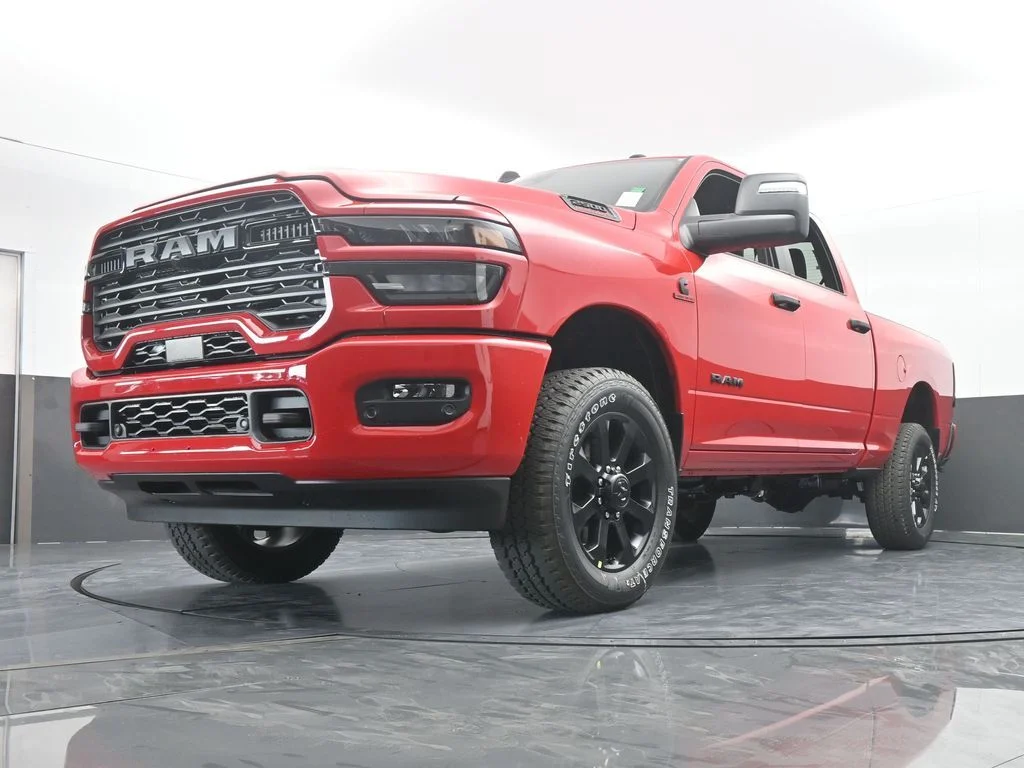 New 2026 Flame Red Clear-Coat Exterior Paint RAM Big Horn image 49