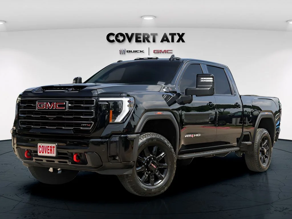 Used 2025 Black GMC AT4 image 2