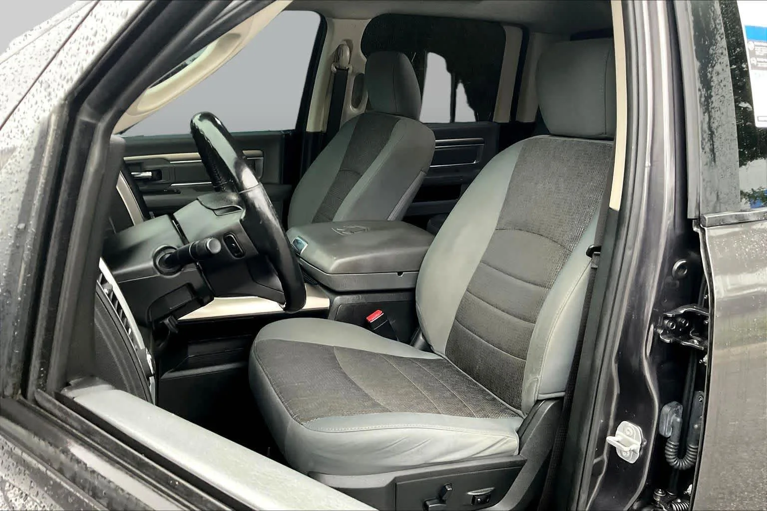 Used 2018 Granite Crystal Metallic Clearcoat Ram SLT image 8