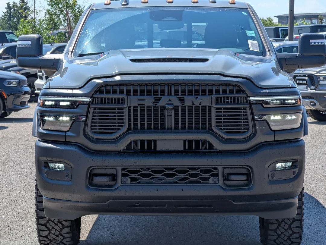 New 2026 Grey RAM Rebel - - 4x4 - 6.4L HEMI V8 - Rebel Level 1 Equip Grp - 5th Wheel/Gooseneck Prep & More! image 3