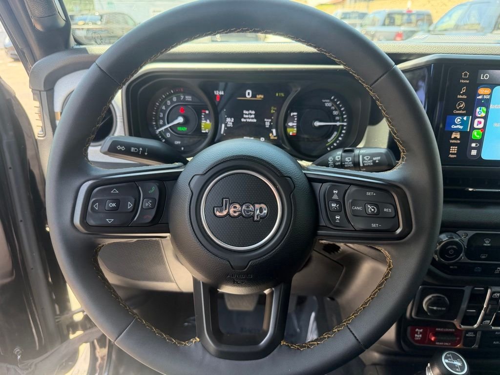 Used 2024 Black Jeep Willys 4xe image 21