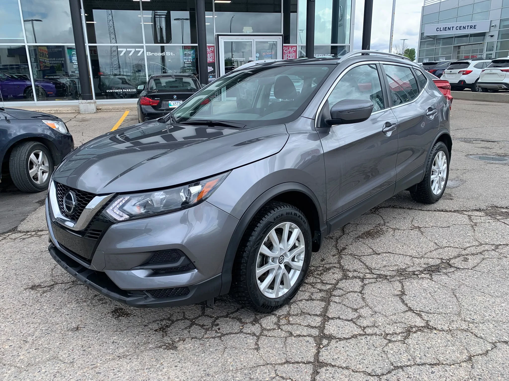 Certified Used 2023 Gun Metallic Nissan SV AWD*Adaptive Cruise | Remote Start | Htd Seats | Sunroof | Htd Wheel | Lane Keep Assist | CarPlay image 3