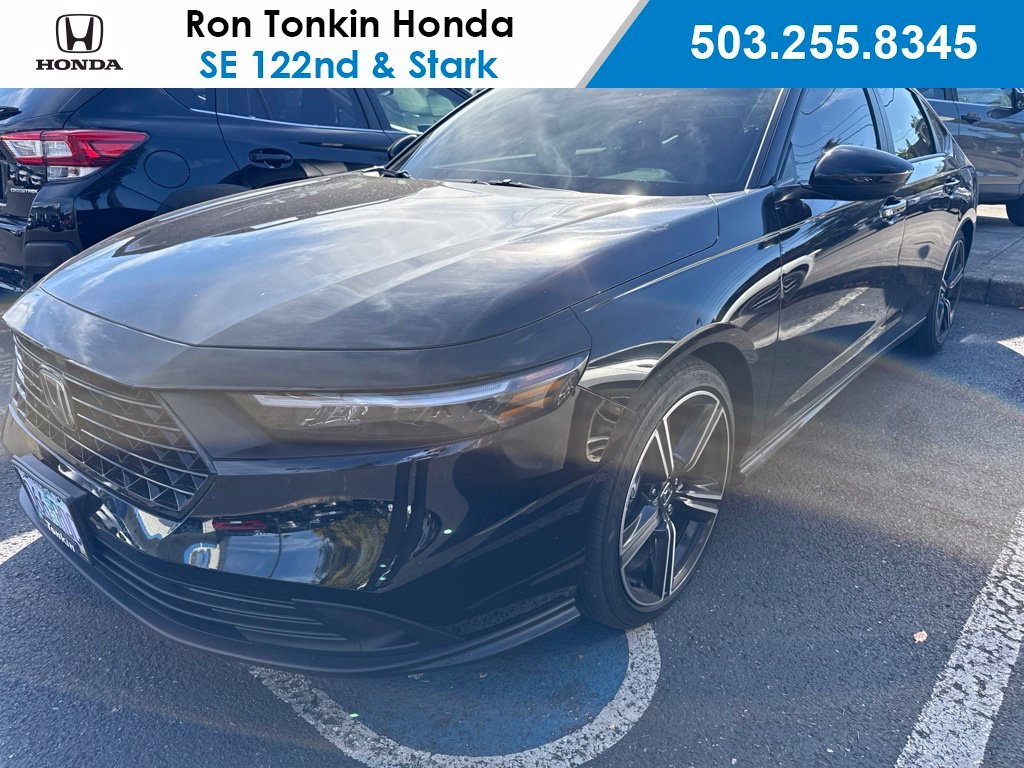 Pre-Owned 2026 Honda Accord Hybrid Sport 4D Sedan in Gresham