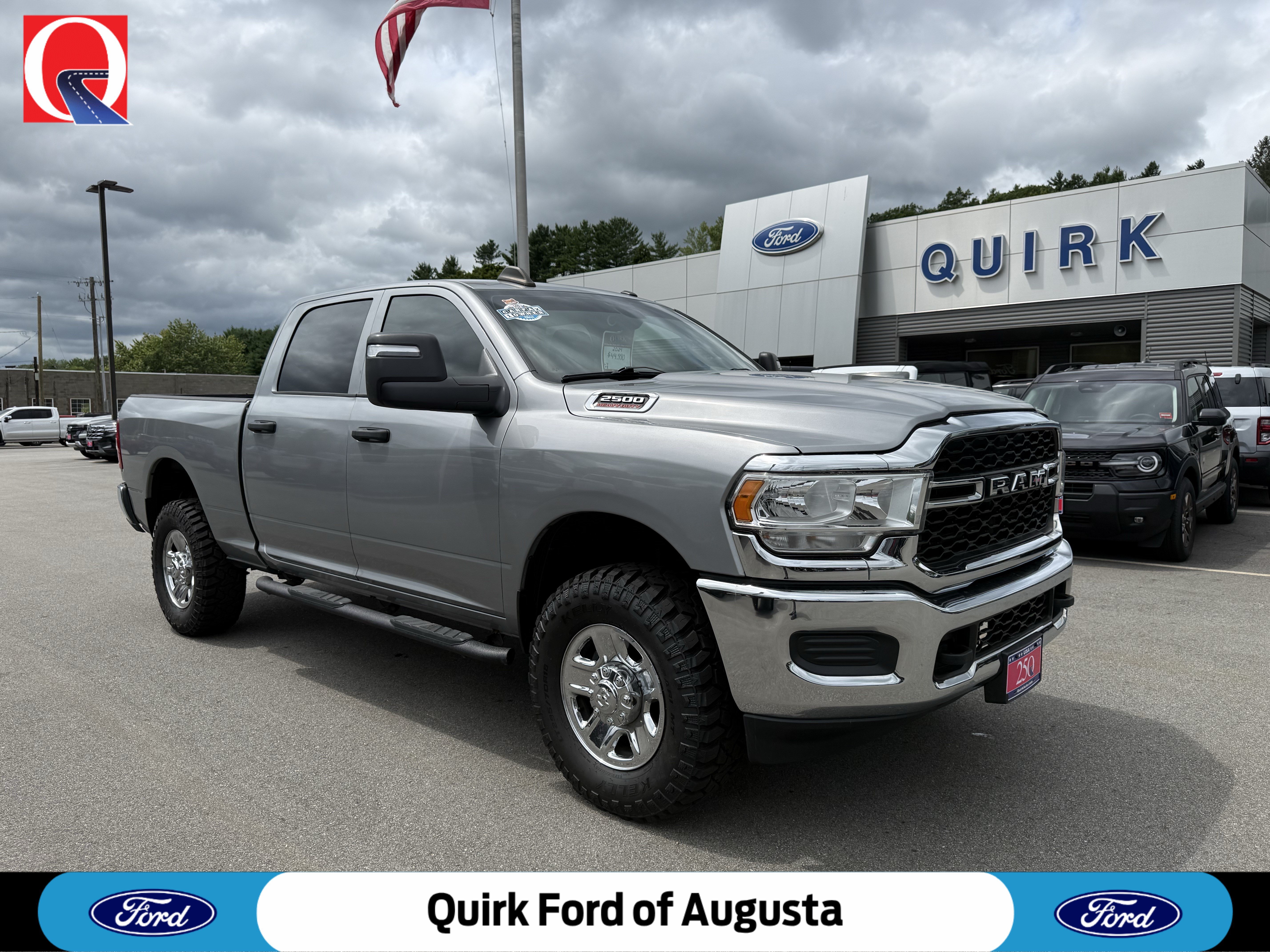 Used 2024 Billet Silver Metallic Clearcoat Ram Tradesman image 1