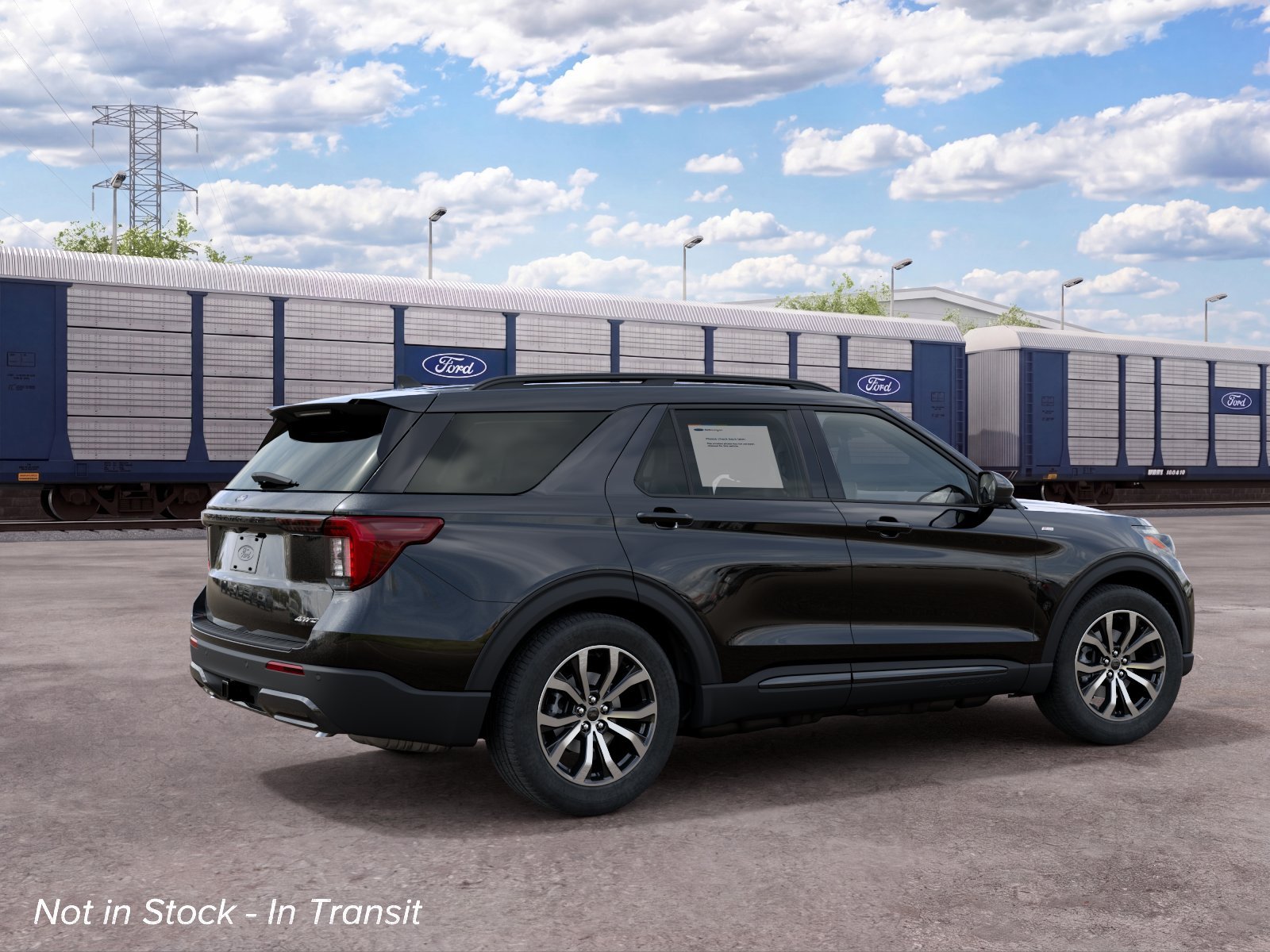 New 2027 Agate Black Metallic Ford ST-Line image 6