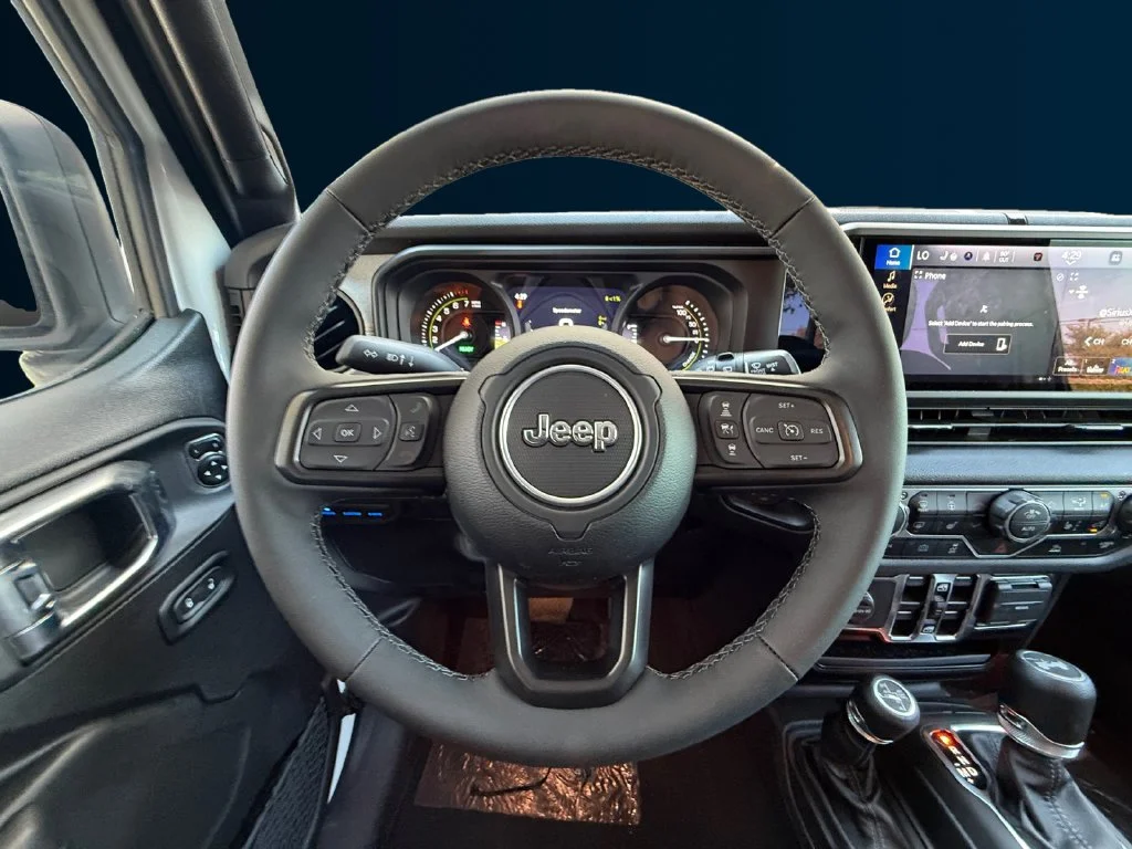 New 2025 White Jeep Sport S 4xe image 13