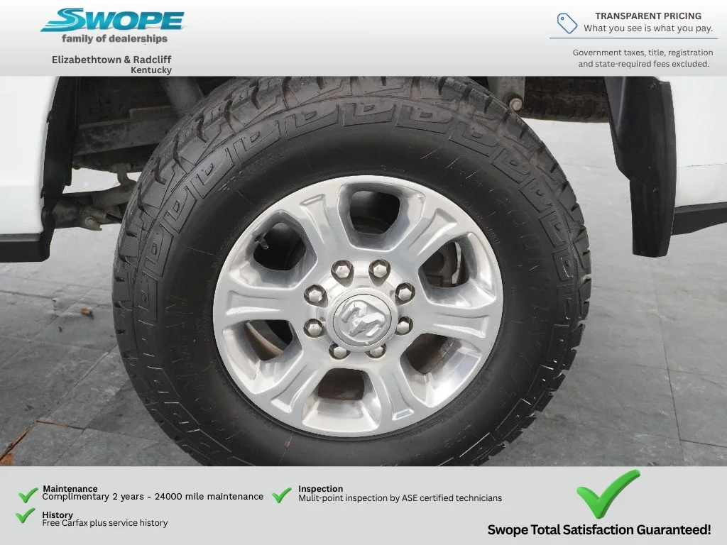 Used 2024 Bright White Clearcoat Ram Big Horn image 25