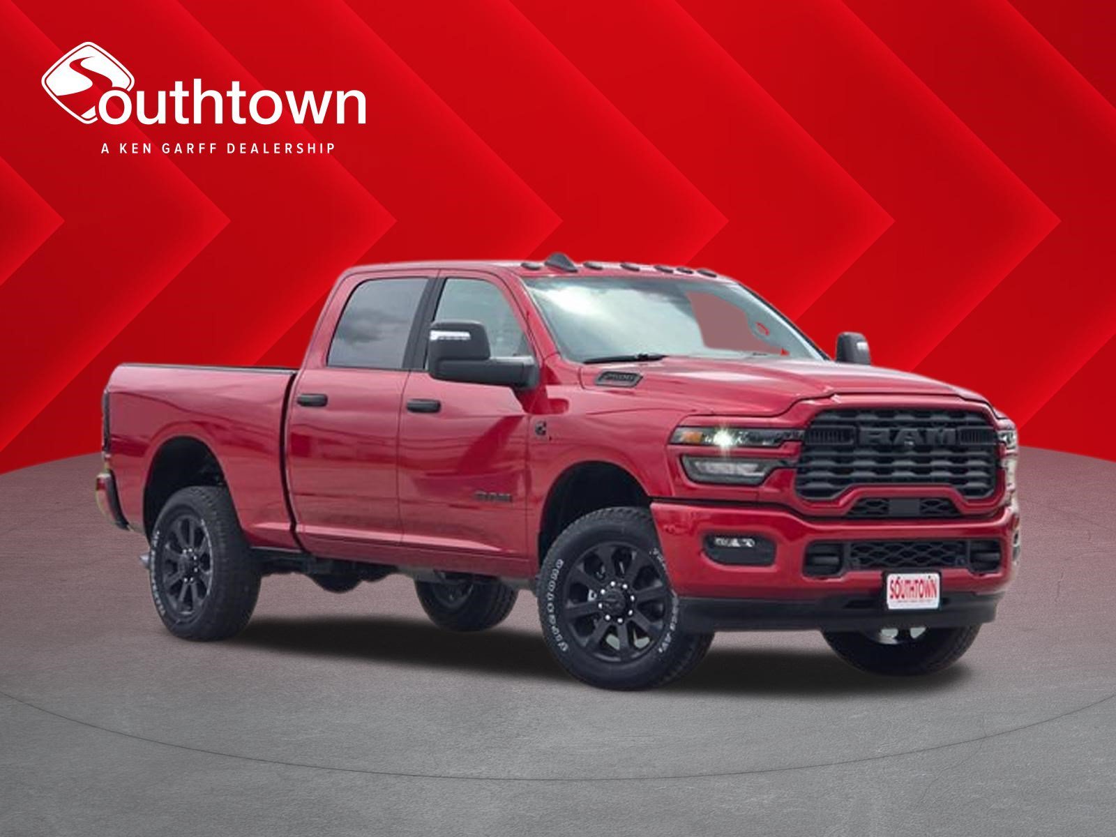 New 2026 Molten Red Pearl-Coat Exterior Paint RAM Big Horn image 1
