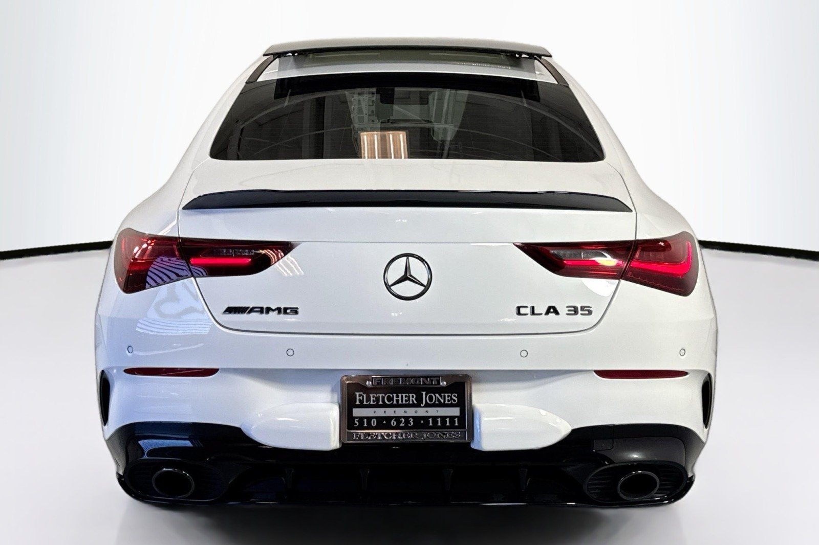 Certified Used 2025 Polar White Mercedes-Benz AMG® CLA 35 4MATIC Coupe image 6
