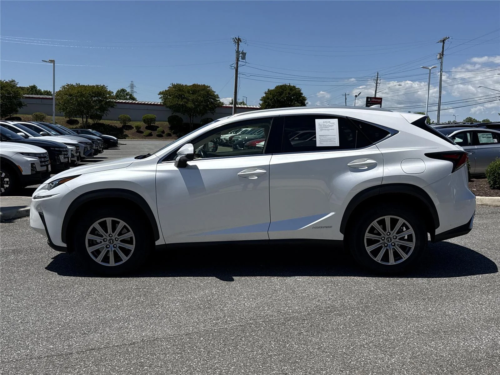 Used 2020 Eminent White Pearl Lexus NX 300h image 7