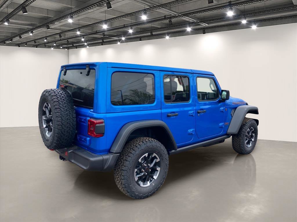 New 2026 Hydro Blue Pearl-Coat Exterior Paint Jeep Rubicon image 4