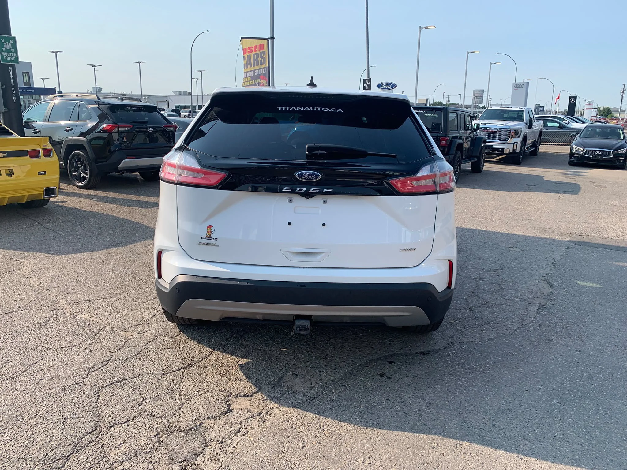 Certified Used 2022 Oxford White Ford SEL AWD*Htd Seats | Htd Wheel | Remote Start | Lane Keep Assist | Blind Spot Detection | CarPlay image 13