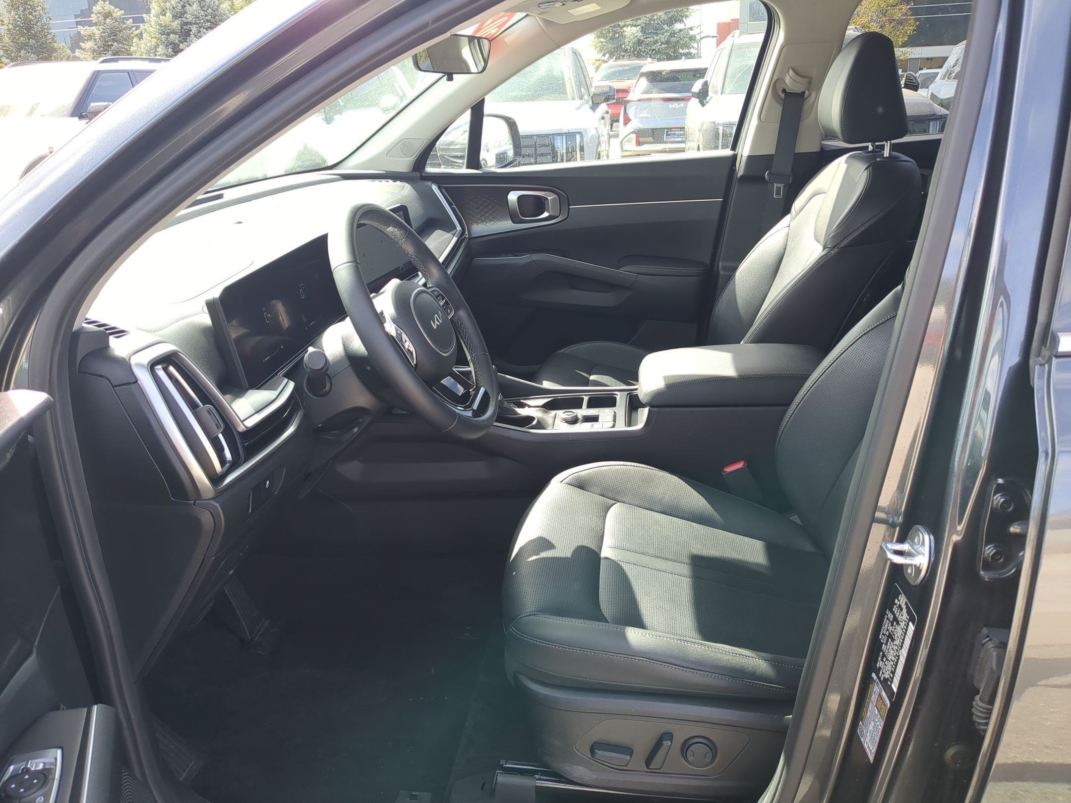 Used 2024 Gravity Grey Kia S image 25