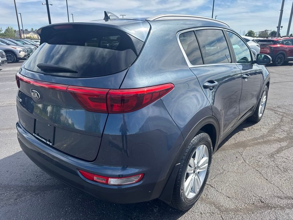 Used 2018 Blue Kia LX image 3