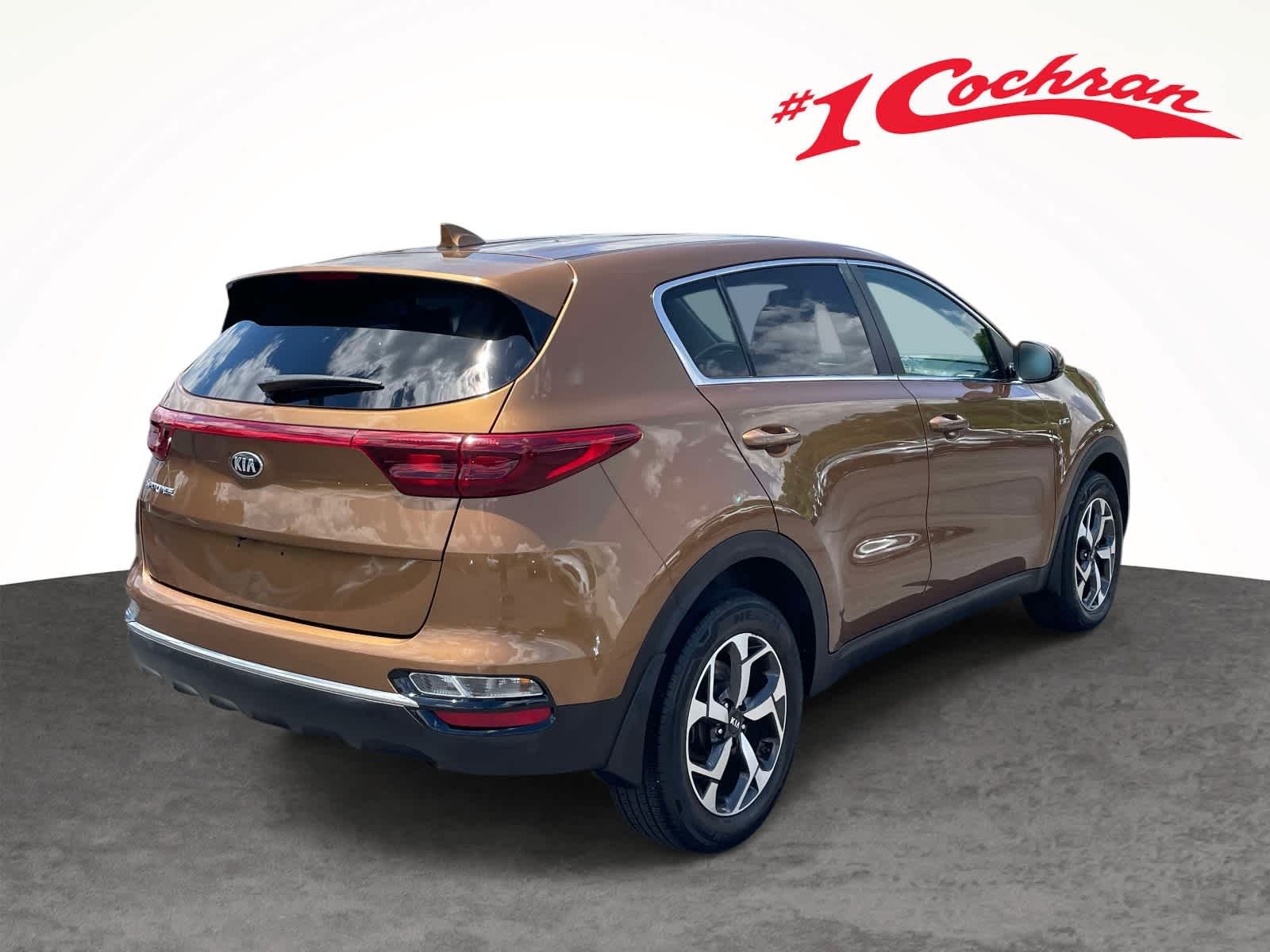 Used 2020 Burnished Copper Kia LX image 8