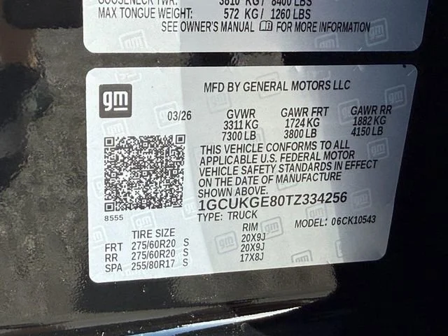 New 2026 Black Chevrolet LTZ image 21