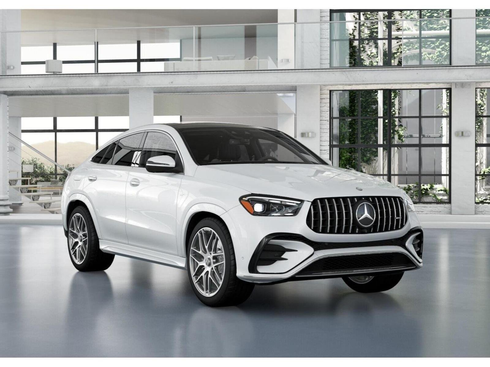 New 2026 MANUFAKTUR Moonlight White Metallic Mercedes-Benz AMG® GLE 53 4MATIC+ Coupe image 10