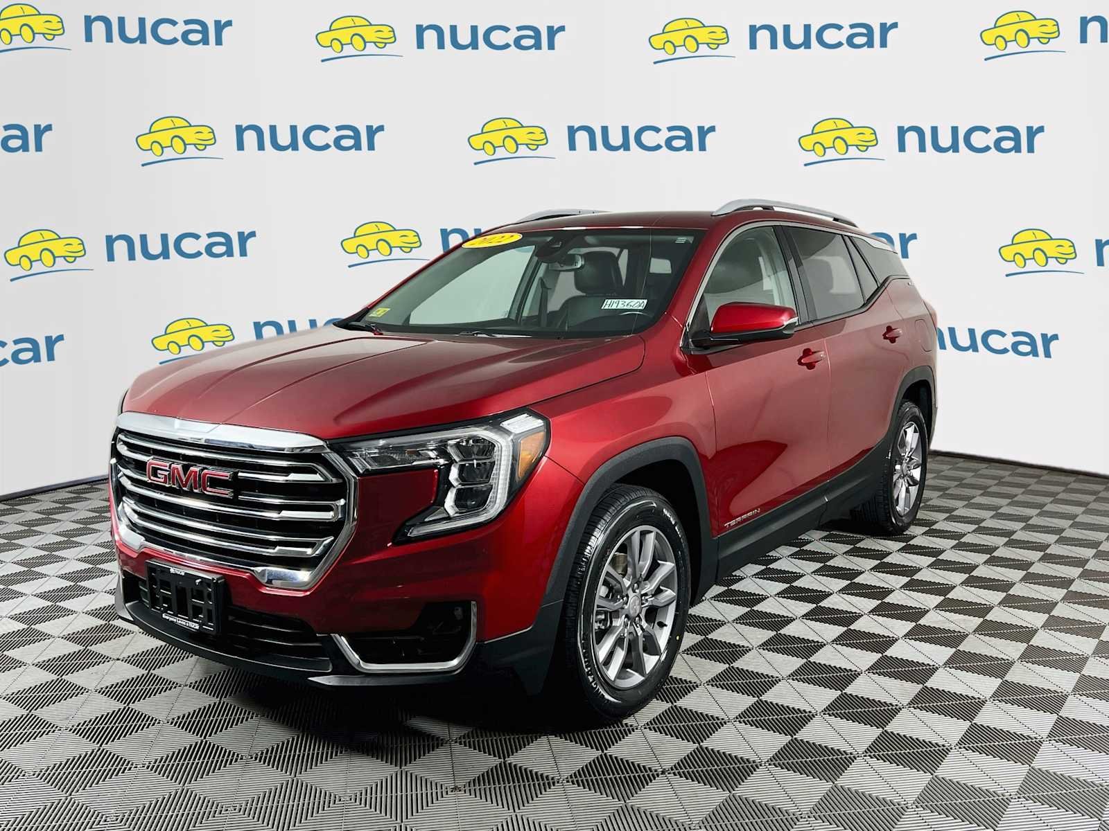 Used 2022 Cayenne Red Tintcoat GMC SLT image 3