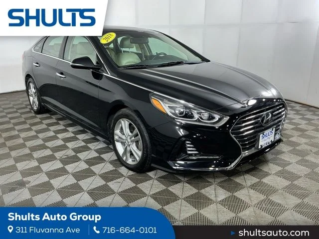 Certified Used 2018 Black Hyundai Limited image 1