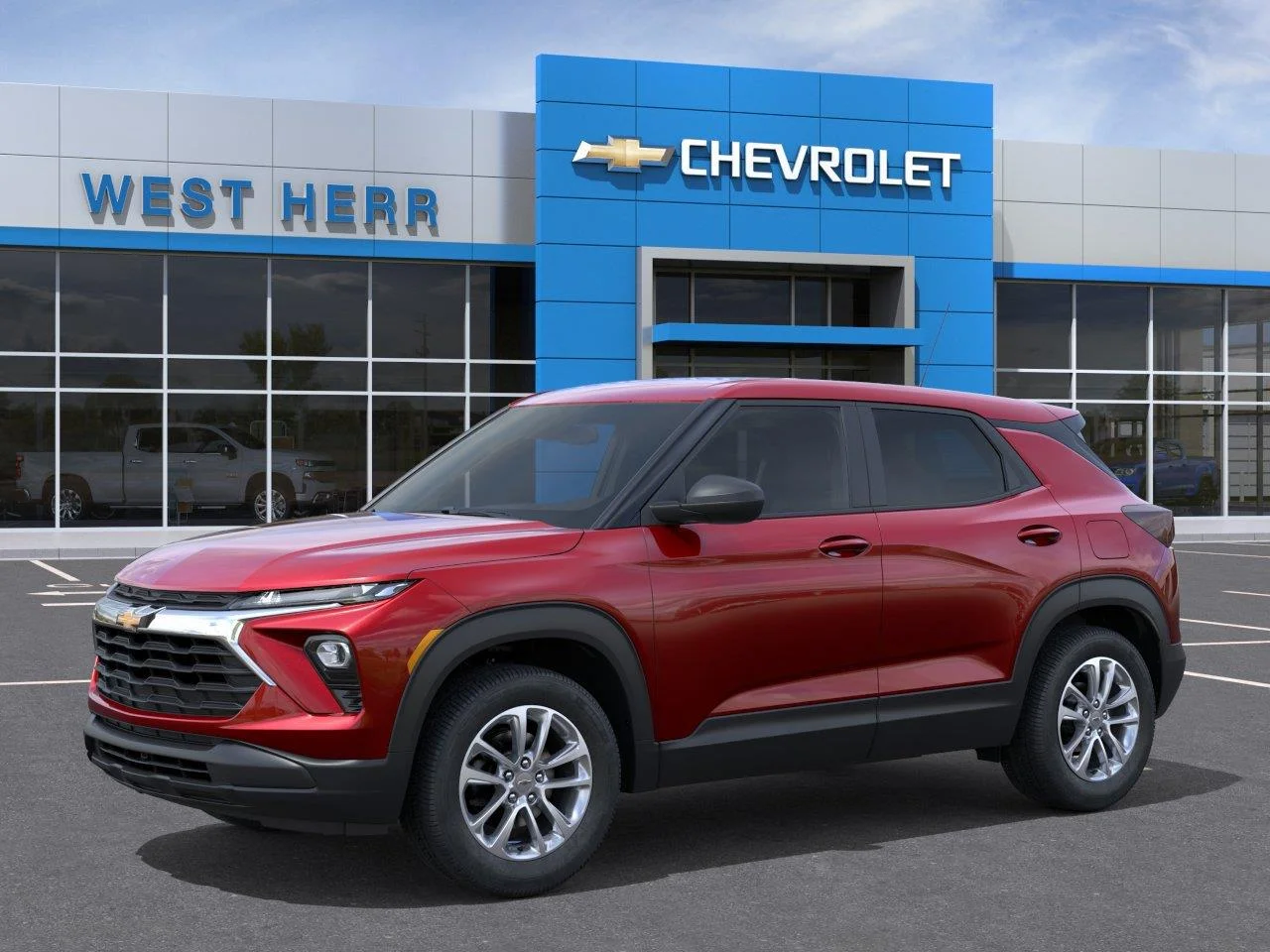New 2026 Apex Red Chevrolet LS image 2
