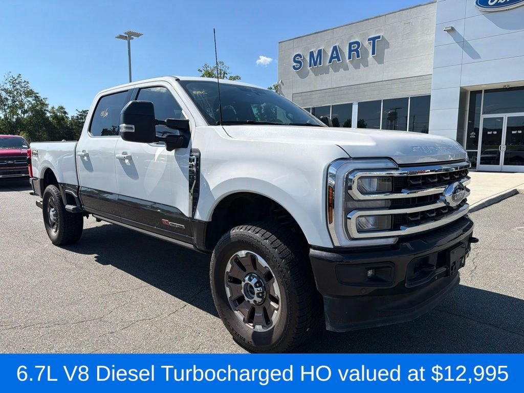 Certified Used 2024 Star White Ford King Ranch image 3
