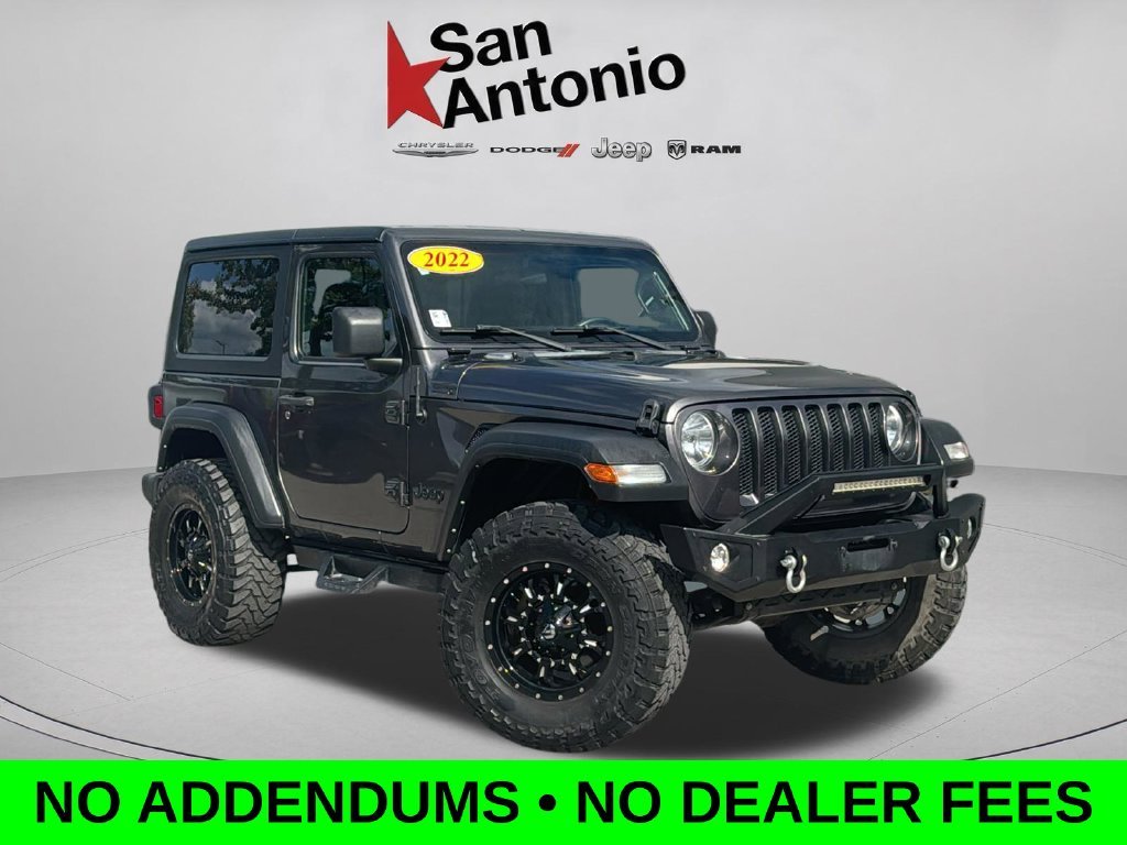 Used 2022 Gray Jeep Sport S image 1