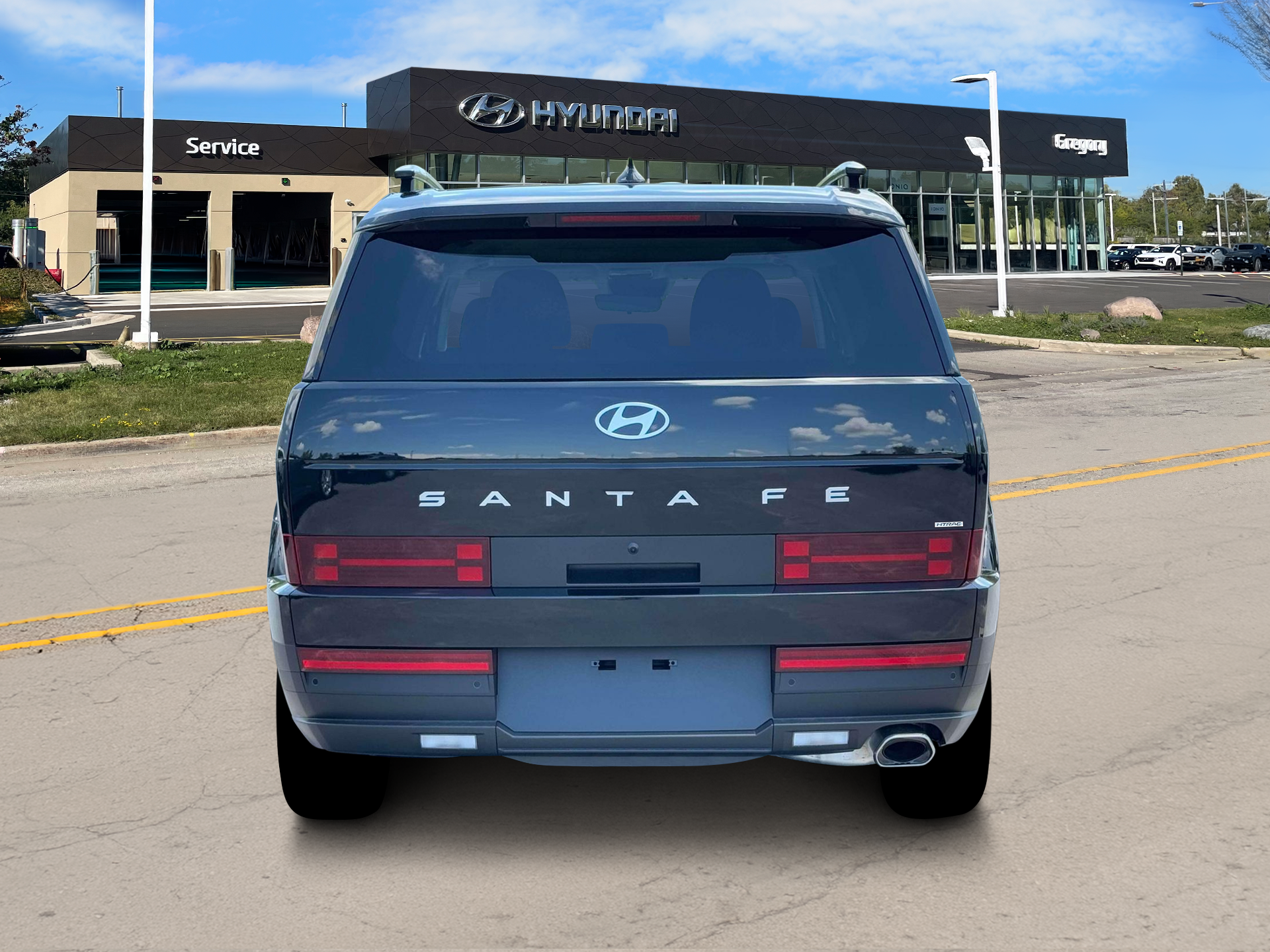 New 2026 Black Hyundai SEL AWD image 6